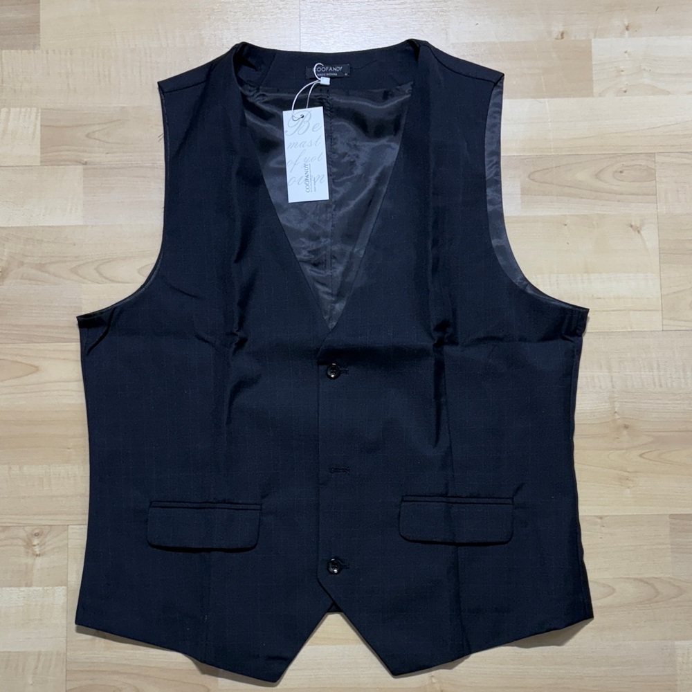 Classic Black Men's Vest